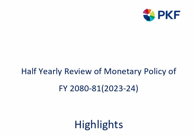 Highlights of Half yearly review Monetary Policy 2080